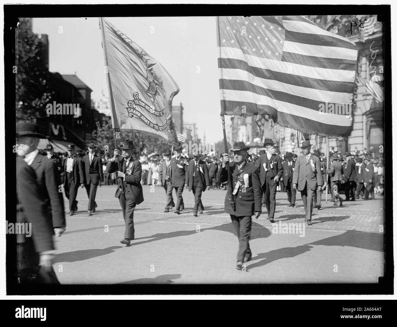 PARADE auf der Pennsylvania Ave. INDIANA EINHEIT Stockfoto