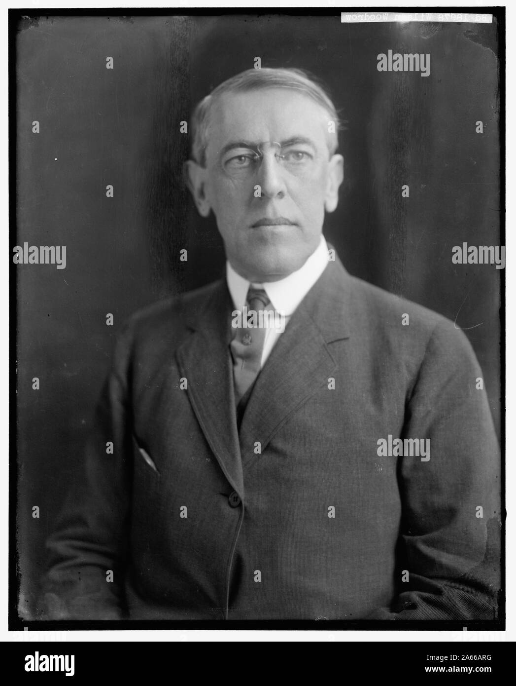 WILSON, Woodrow Stockfoto WILSON, Woodrow Stockfoto