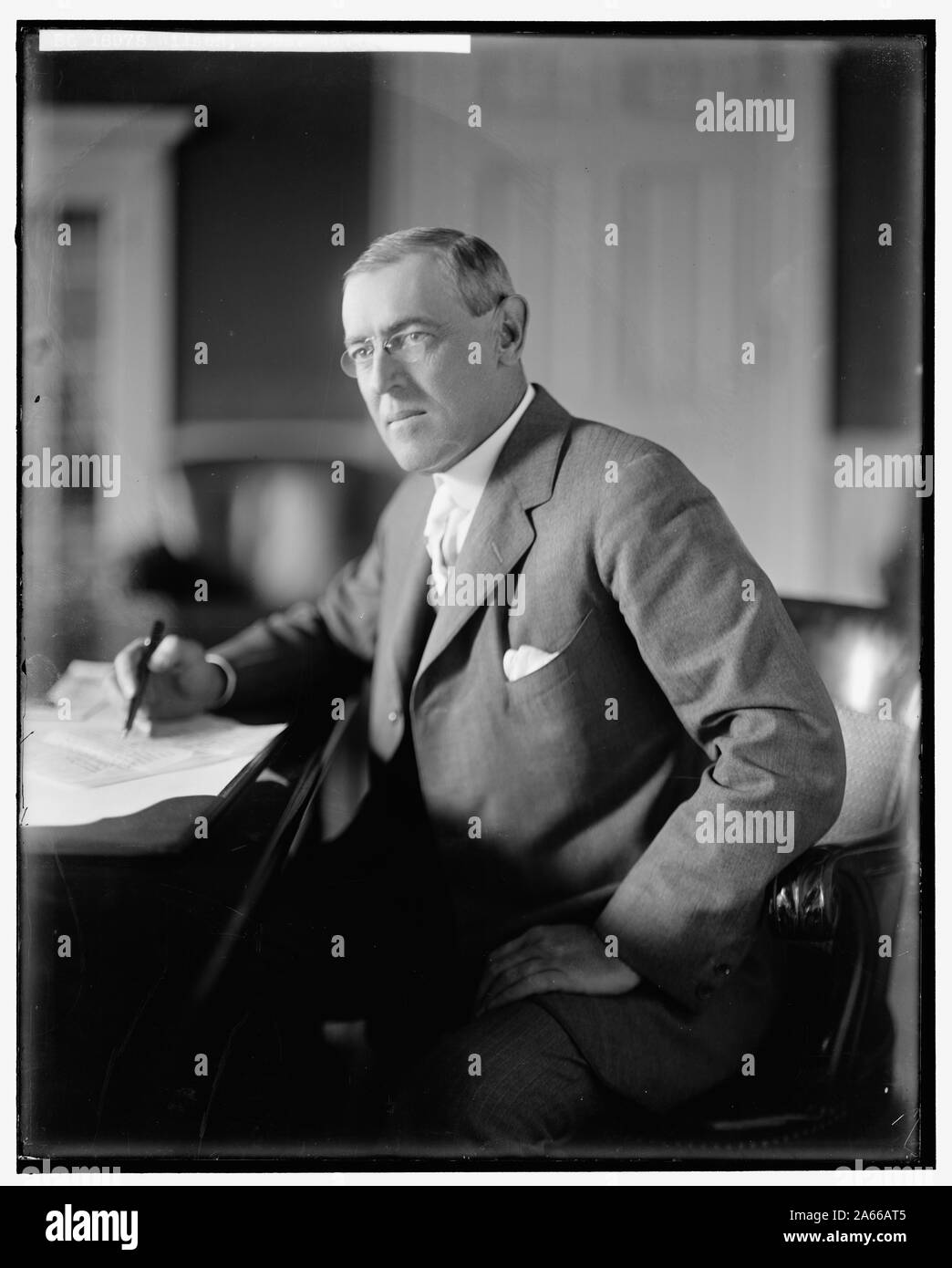 WILSON, Woodrow Stockfoto WILSON, Woodrow Stockfoto