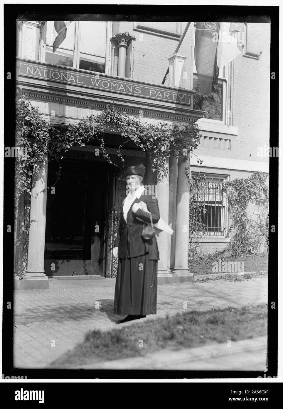 Frau WAHLRECHT HAUPTQUARTIER, PARTEI DER NATIONALEN FRAUEN. Frau. COLVIN Stockfoto