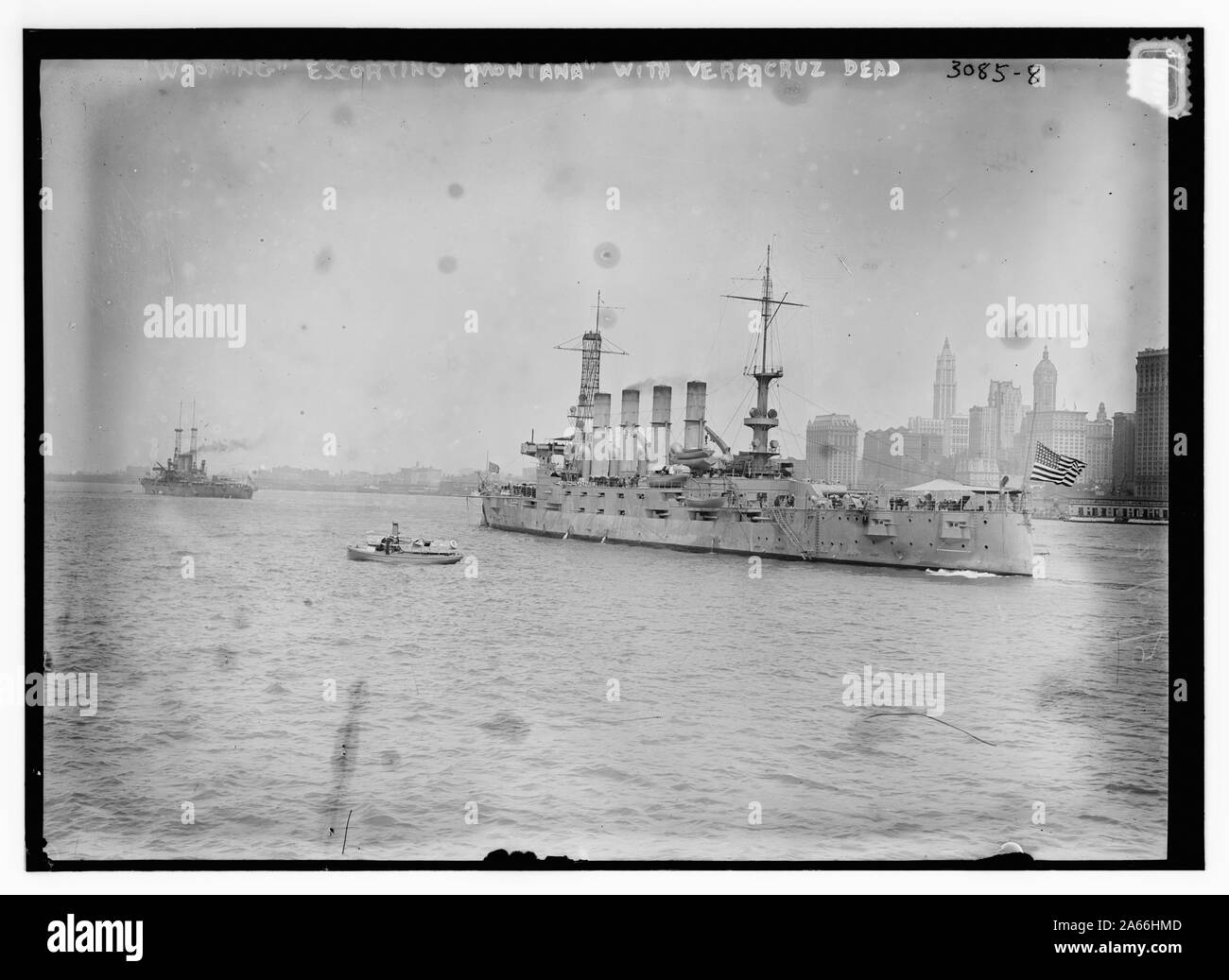 WYOMING, MONTANA mit Vera Cruz Toten Begleitung Stockfoto