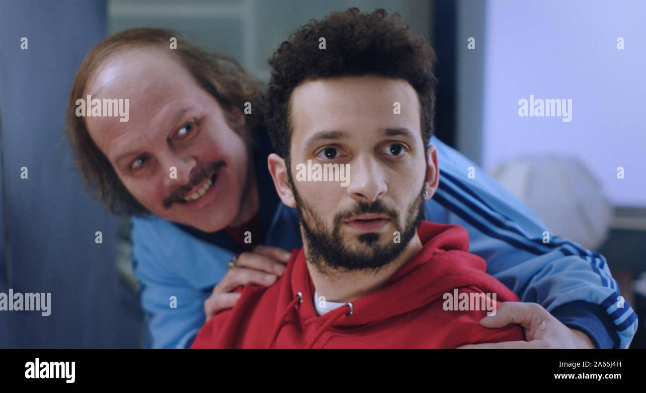 Yves ist ein 2019 französische Komödie Film unter der Regie von Benoît Forgeard. Dieses Foto ist nur für den redaktionellen Gebrauch bestimmt und unterliegen dem Copyright der Film Company und/oder der bezeichneten Fotograf durch den Film oder die Produktion Firma zugewiesen. Stockfoto