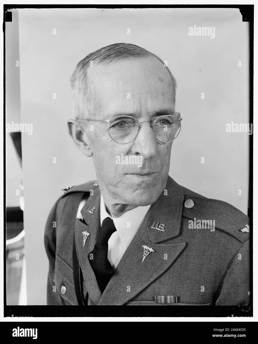 Washington, D.C., 29. Eine neue informelle Bild von Oberst Albert G. Liebe, Medical Corps., United States Army Stockfoto
