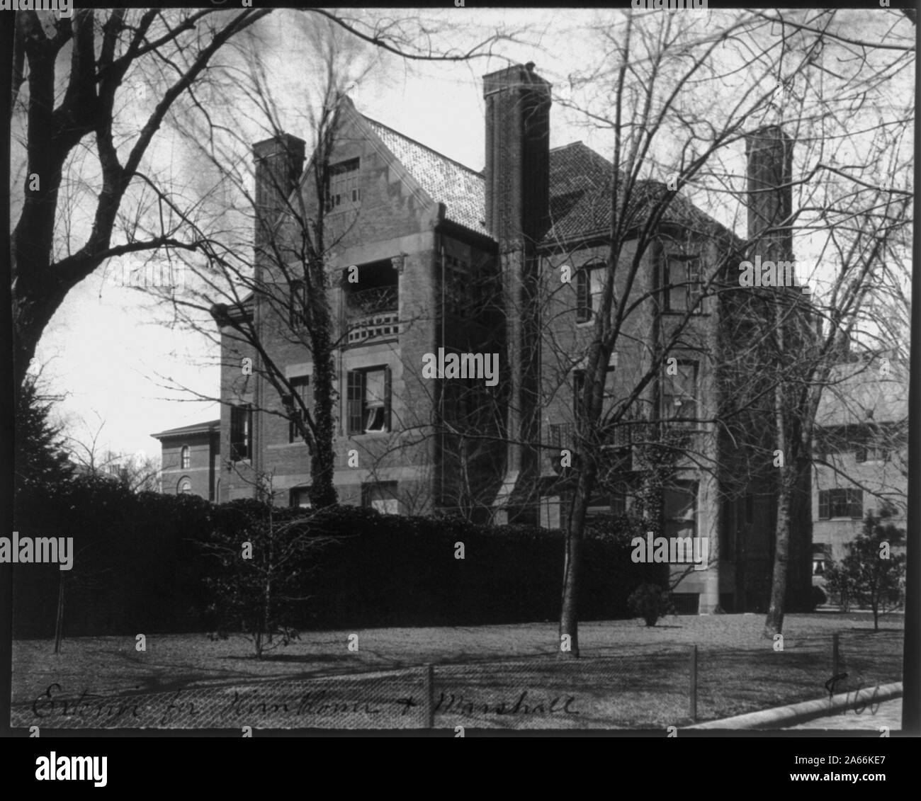 Washington, D.C., Außen-Tuckerman House, 1600 Ich St., N.W. Stockfoto