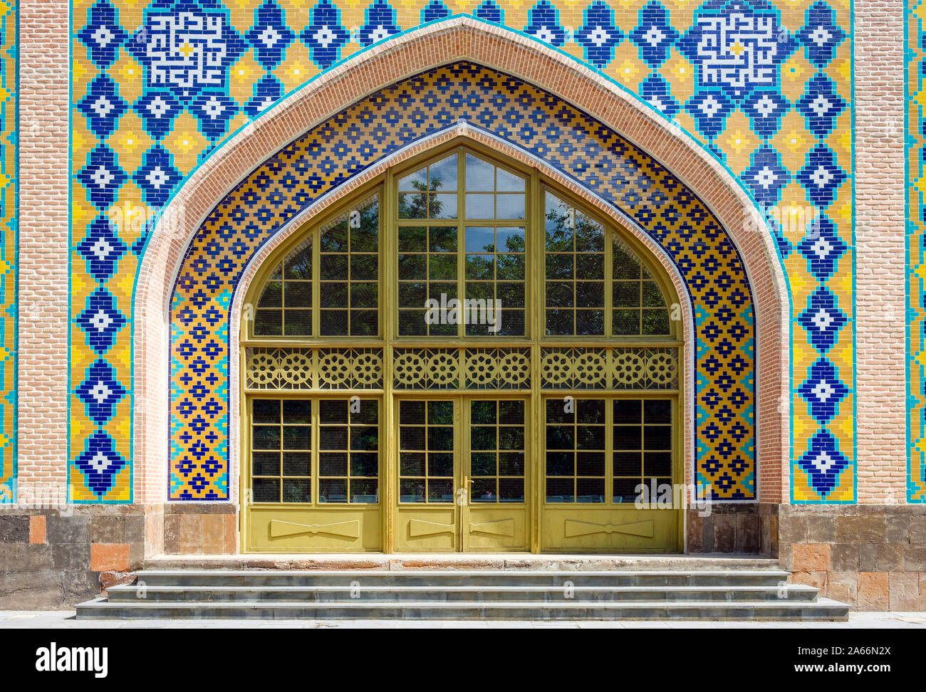 Die Blaue Moschee, die aus dem 18. Jahrhundert schiitischen Moschee in Eriwan, Armenien. Stockfoto