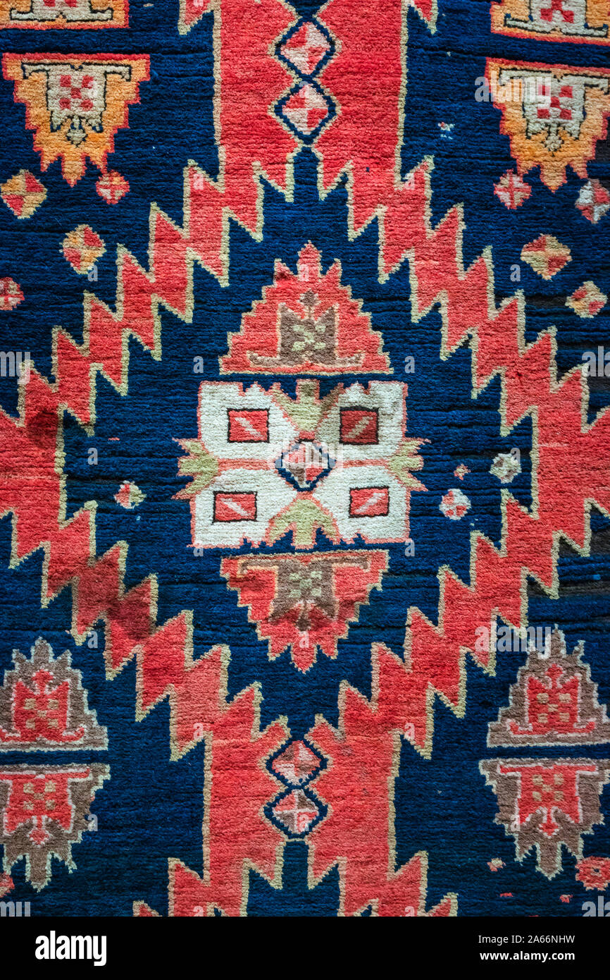Traditionelle aserbaidschanische Teppich, Aserbaidschan nationale Teppich Museum, Baku, Aserbaidschan Stockfoto