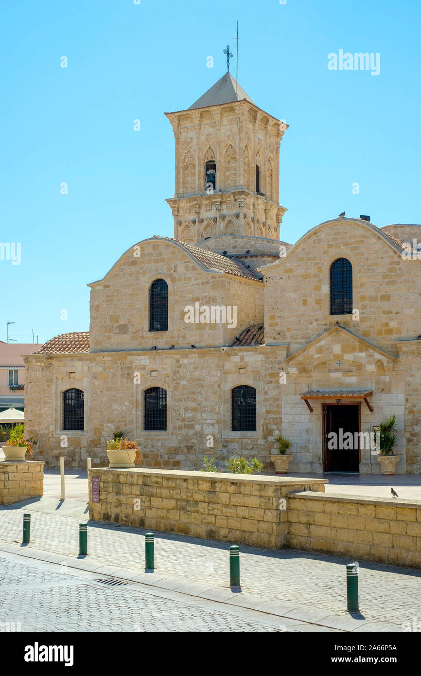 Kirche des heiligen Lazarus, der griechisch-orthodoxen Kirche, benannt nach Lazarus, von Bethanien, Larnaca, Larnaca, Zypern. Griechische Stockfoto