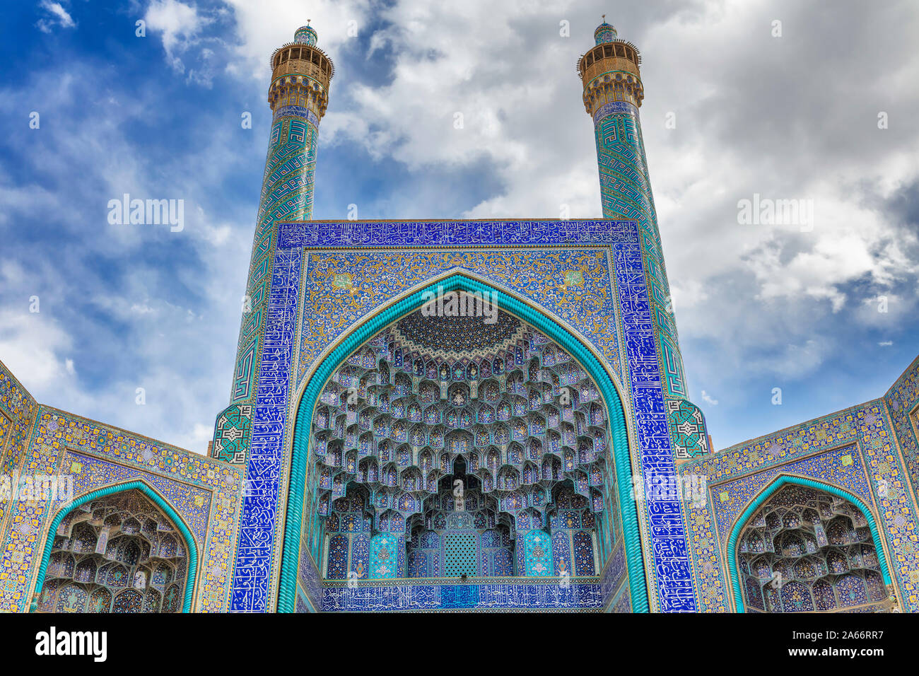 Shah Moschee, Isfahan, Provinz Isfahan, Iran Stockfoto