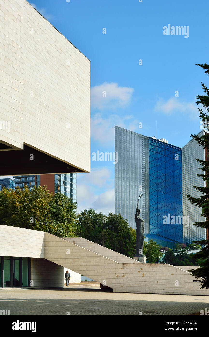 National Gallery Kunst Vilnius, Litauen Stockfoto