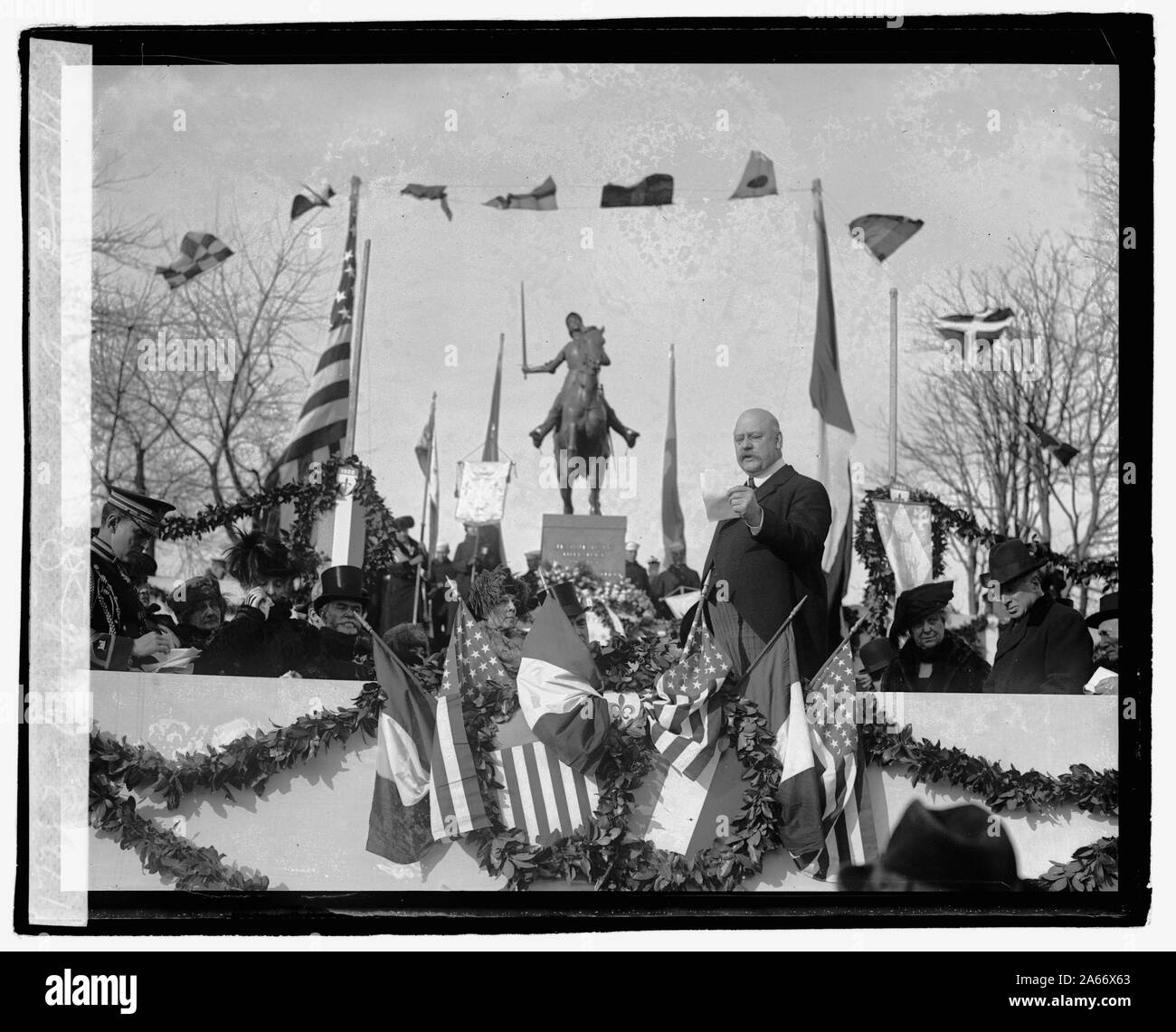 Wochen, Joanne de Arc Statue, 1/6/22 Stockfoto