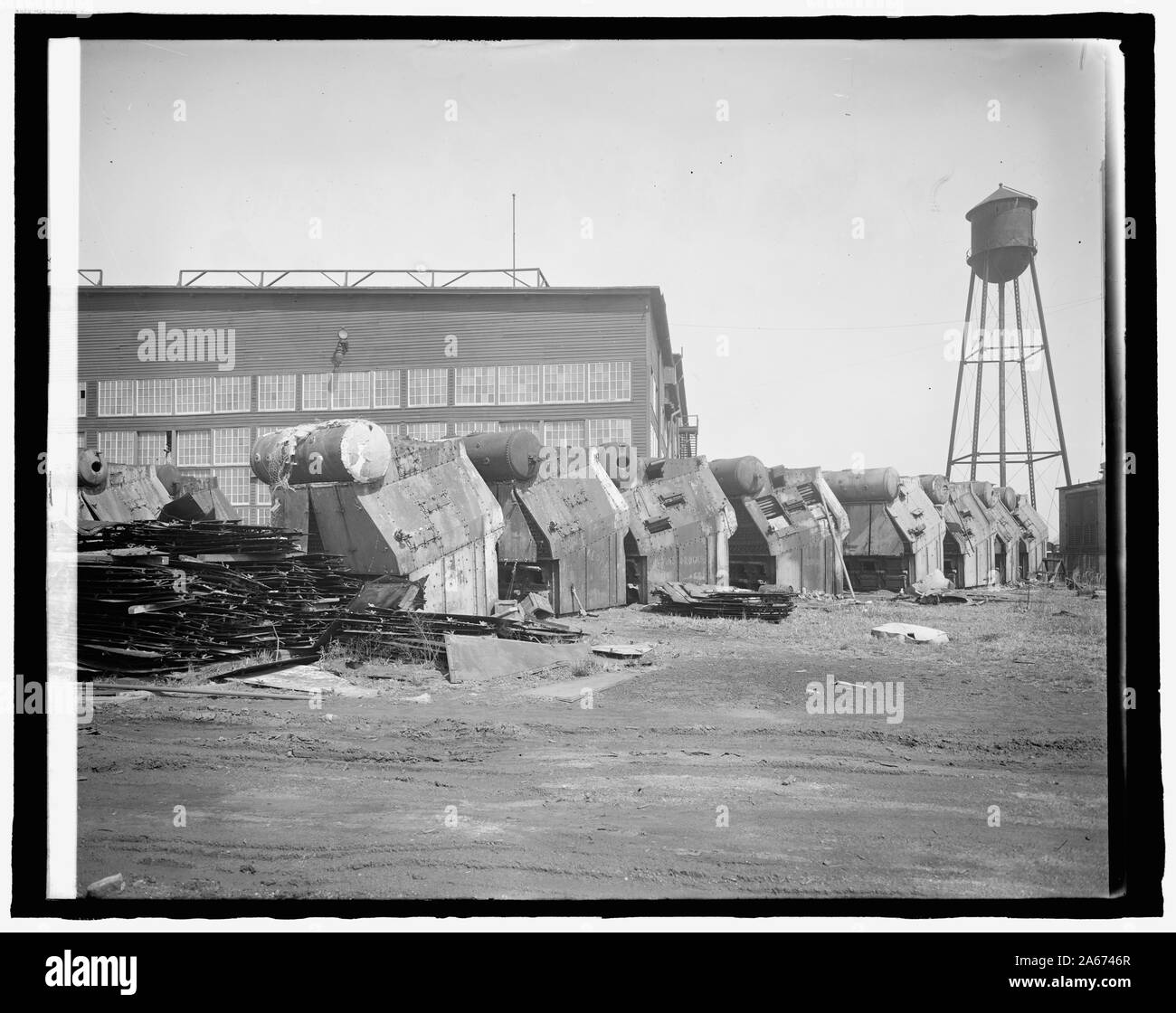 Western Marine & Bergung Co. Stockfoto