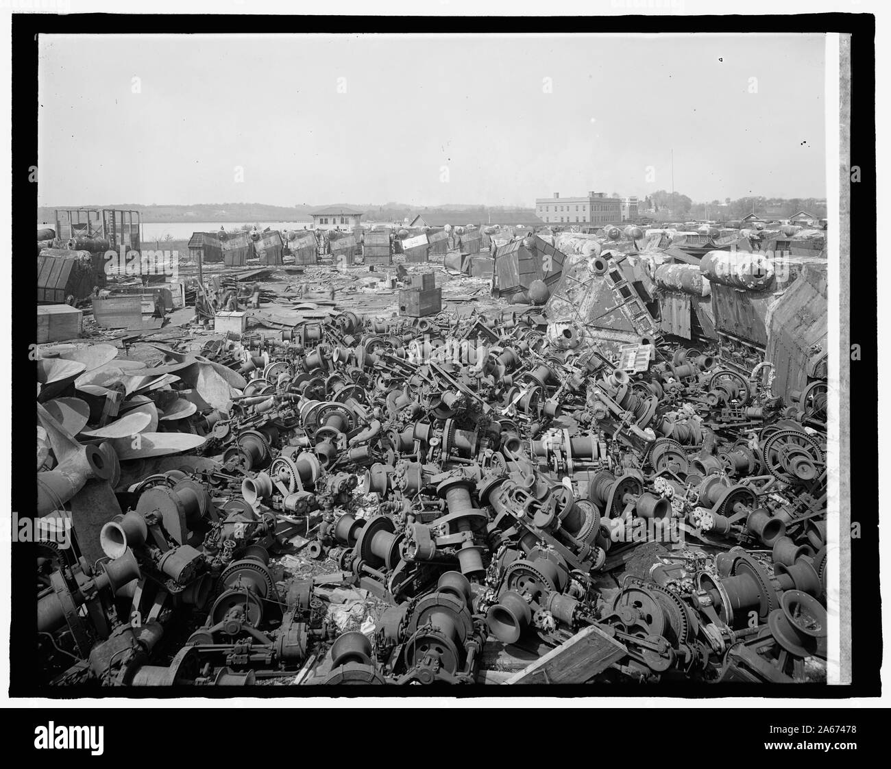 Western Marine & Bergung Co. Stockfoto