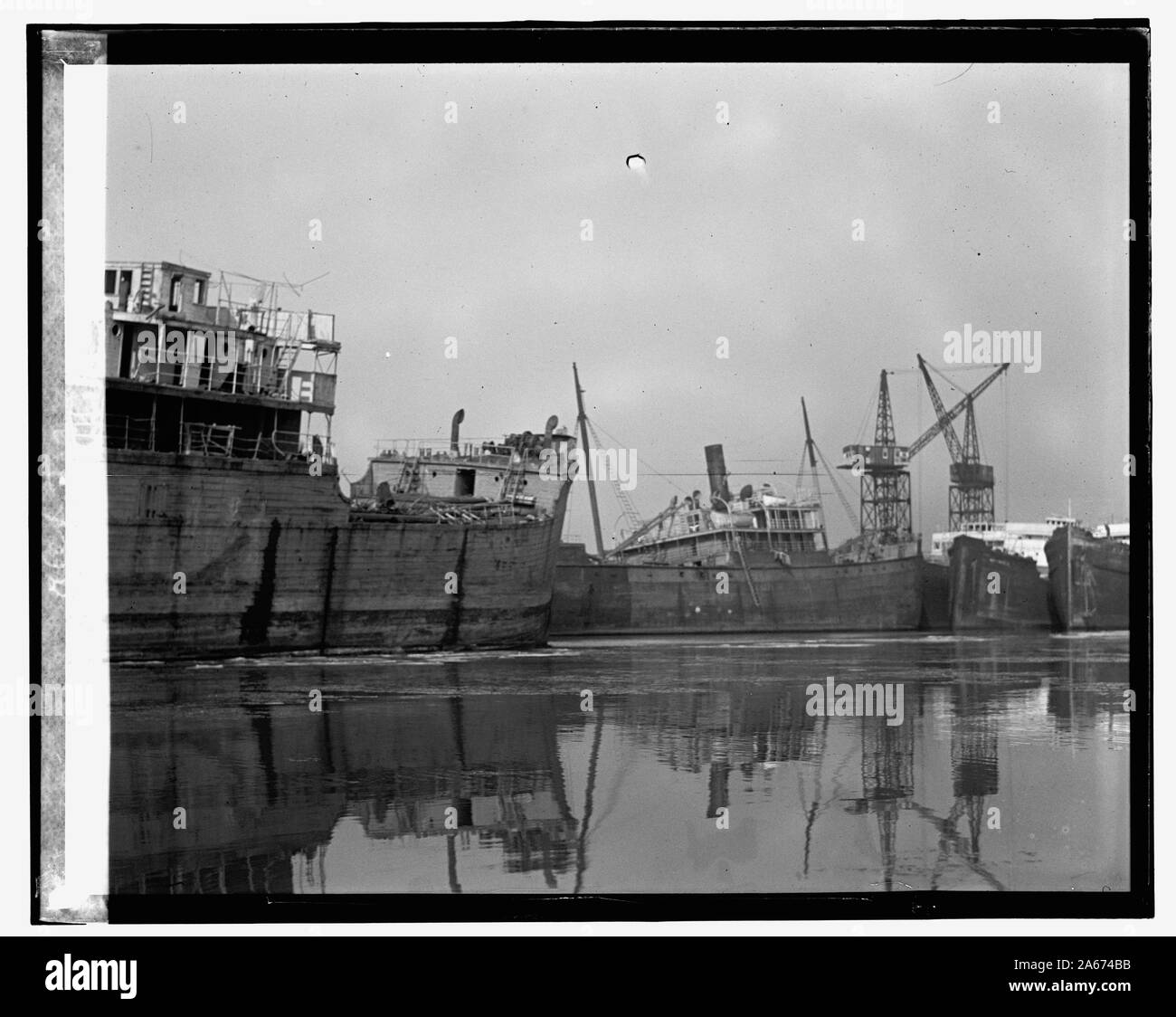 Western Marine & Bergung Co., Alex, VA Stockfoto