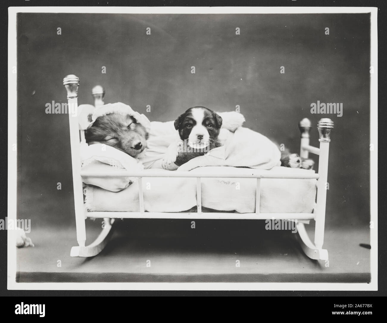 Wenn Schlafenszeit kommt Stockfoto