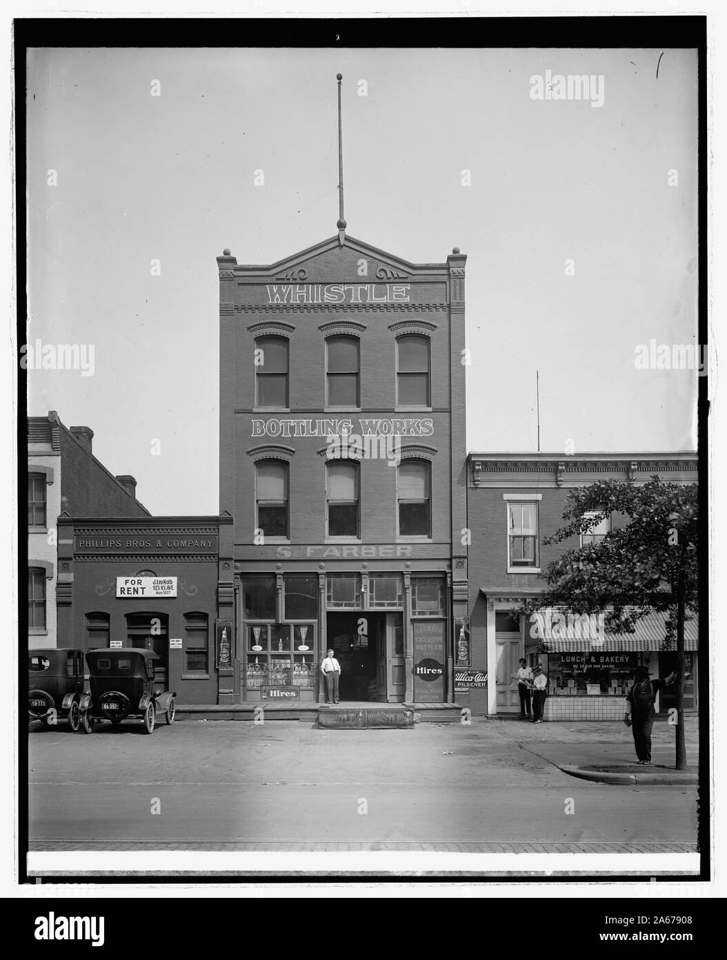 Pfeifen Abfüllung funktioniert Stockfoto