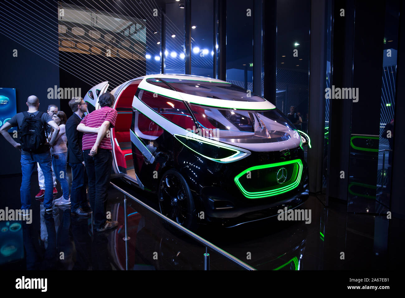 Impressionen von der Internationalen Automobilausstellung in Frankfurt am Main Deutschland im September 2019 Stockfoto