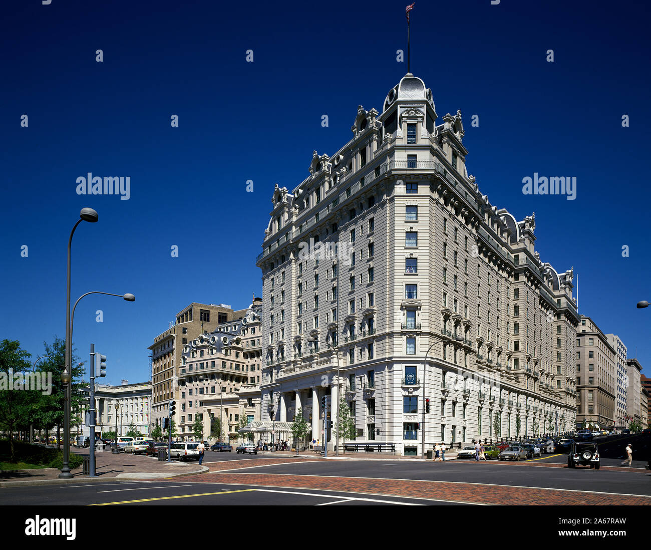 Willard Hotel, das renovierte Hotel der Präsidenten in Washington, D.C Stockfoto