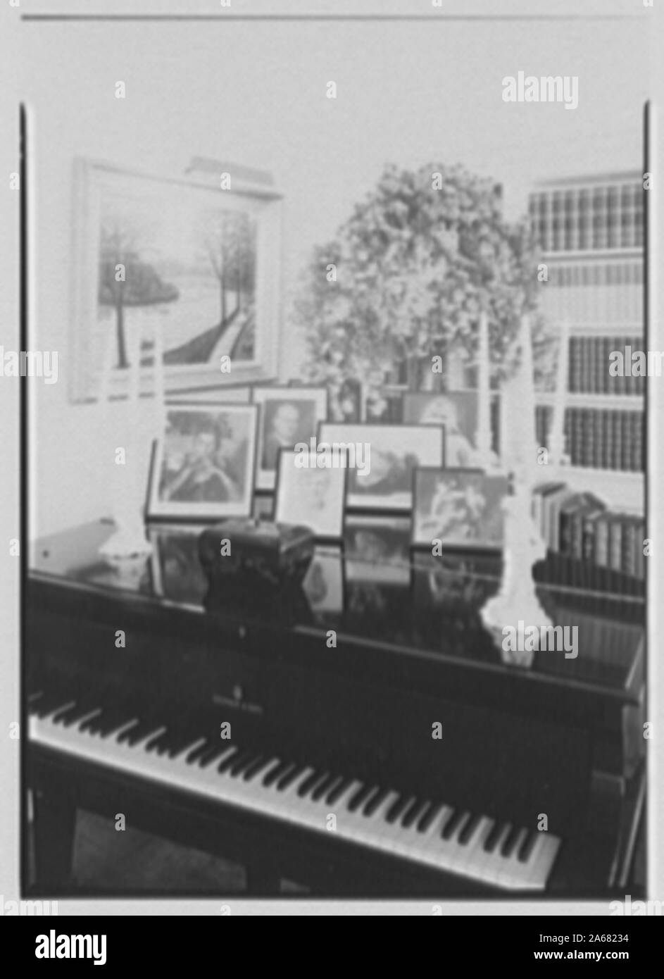 William S. Paley, Residence in Manhasset, Long Island. Stockfoto