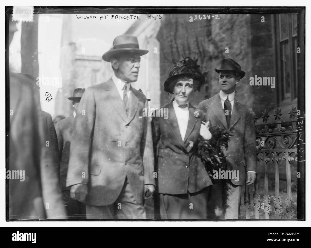 Wilson an der Princeton University Stockfoto