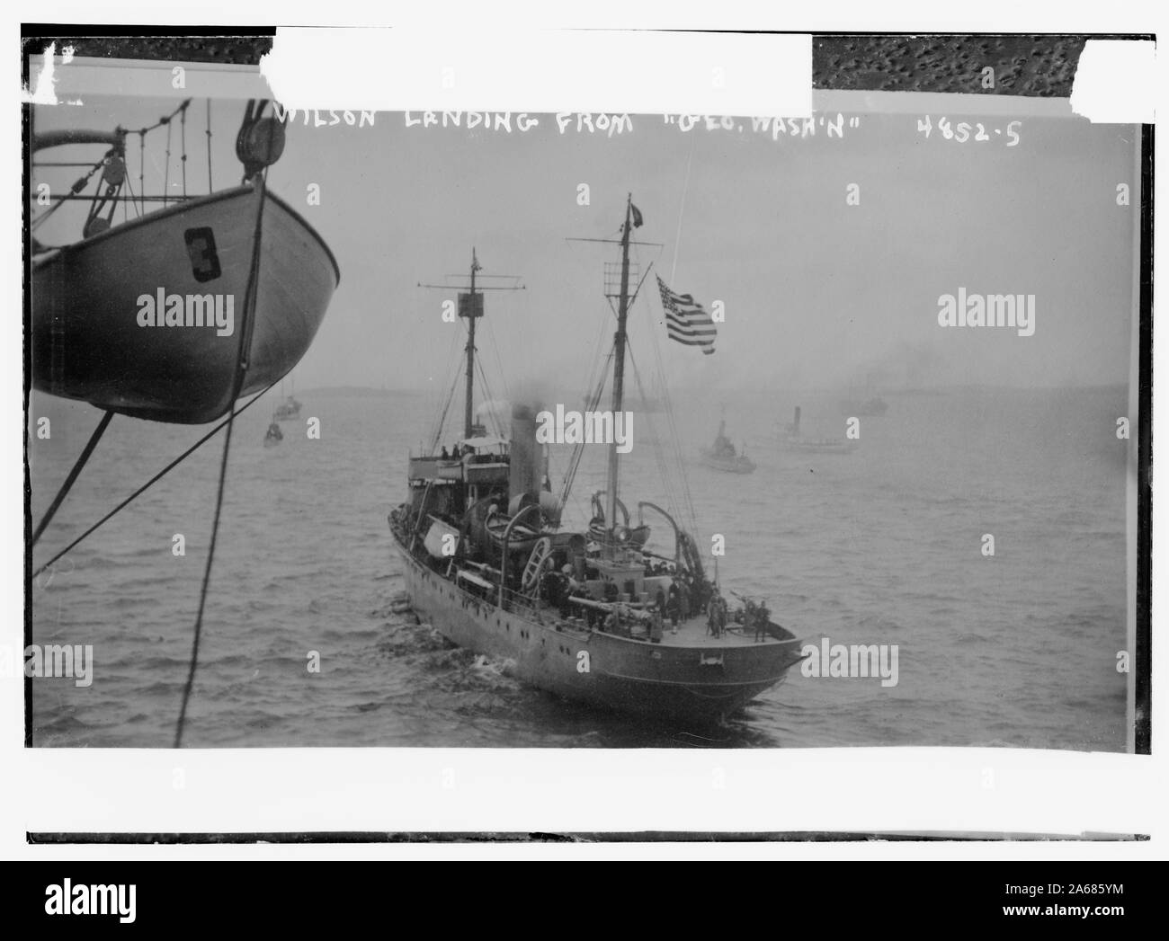 Wilson Landung von GEO. Waschen'N Stockfoto