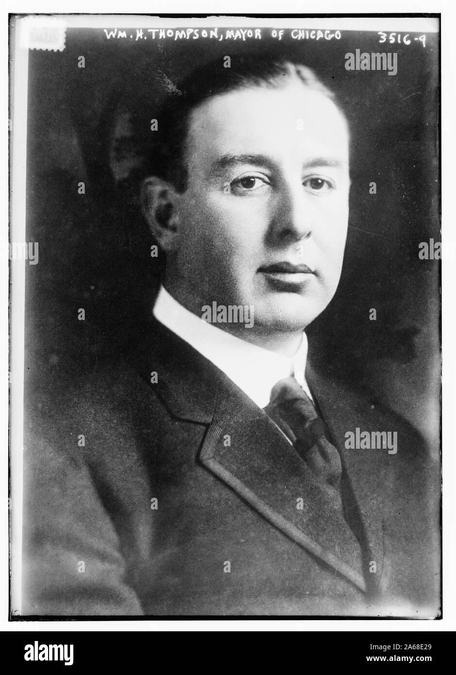 Wm. H. Thompson, Bürgermeister von Chicago Stockfoto