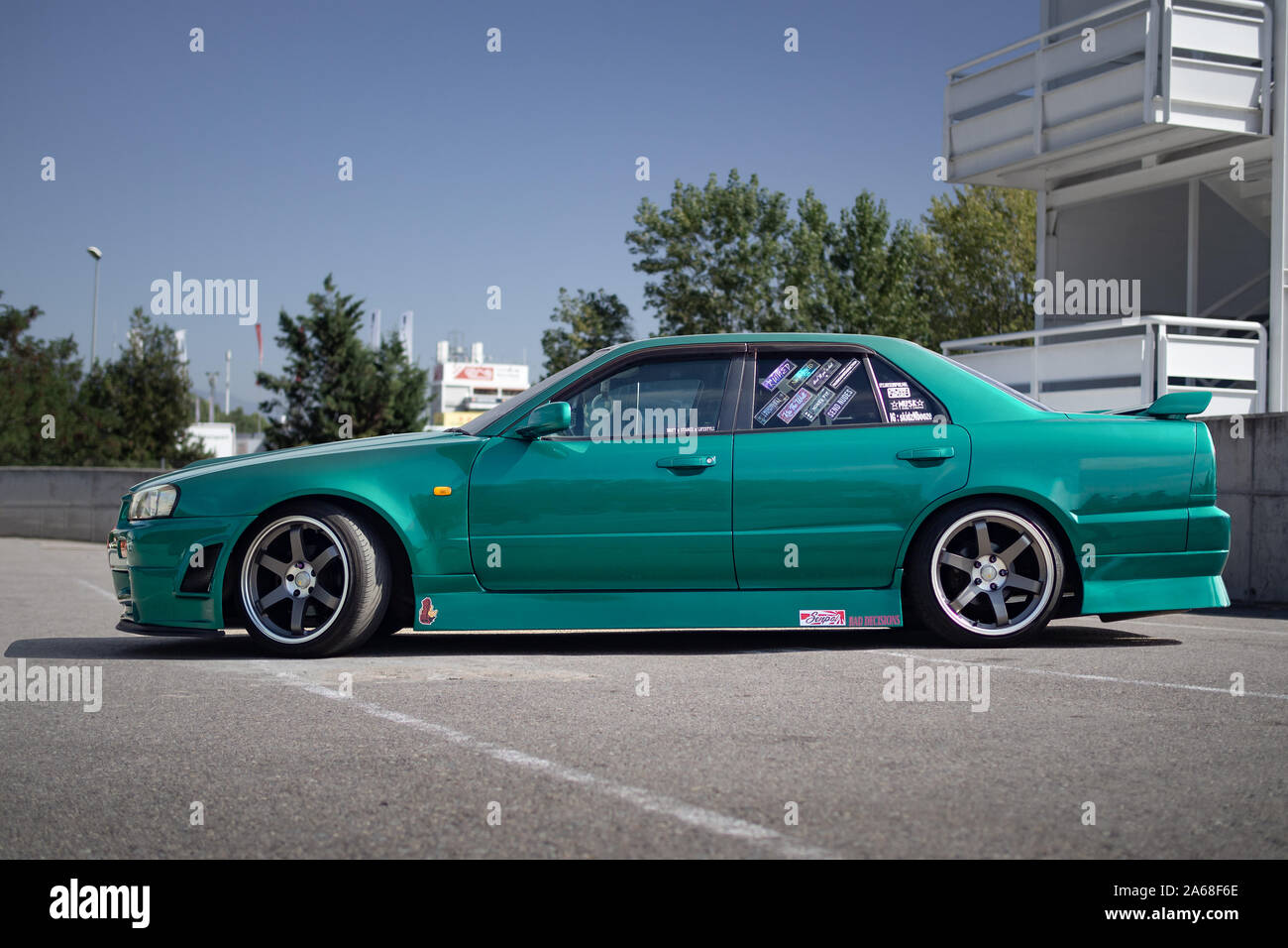 Nissan Skyline R34 Stockfotos Nissan Skyline R34 Bilder
