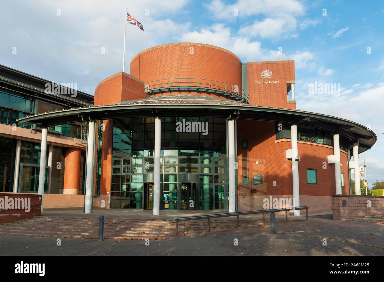 Preston kombiniert Hof Zentrum in Openshaw in Preston, Großbritannien. Stockfoto