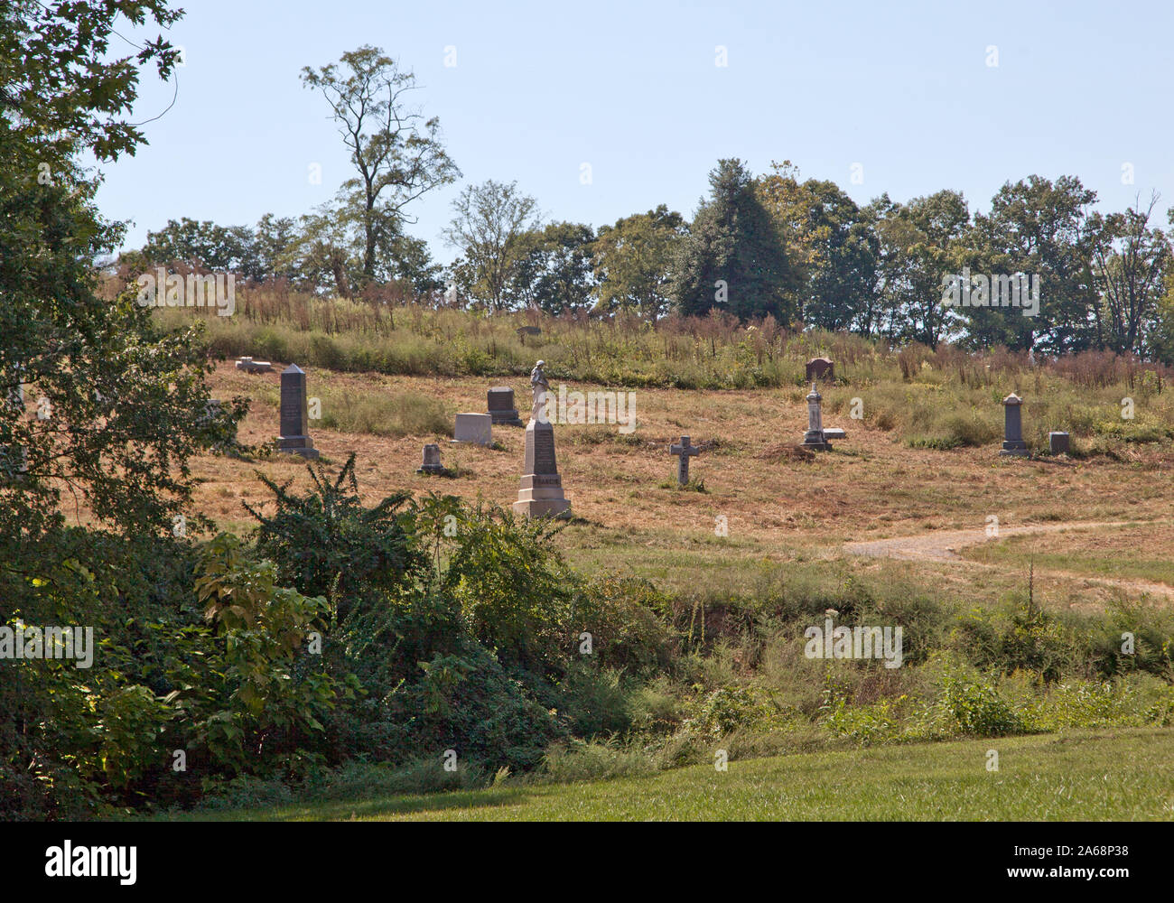 Woodlawn Friedhof, 4611 Benning Road, SE, Washington, D.C Stockfoto
