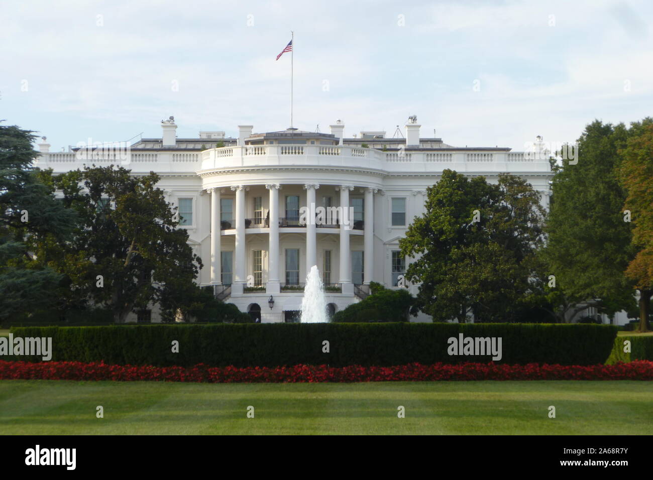 Das Weiße Haus, nicht das Orange House Stockfoto