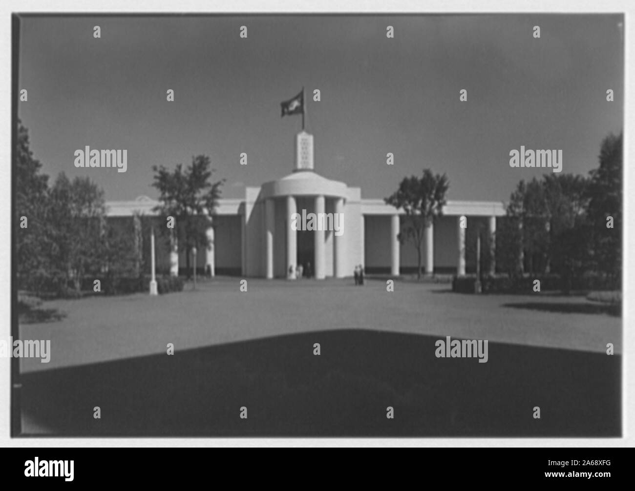 World's Fair, Heimtextilien Gebäude. Stockfoto