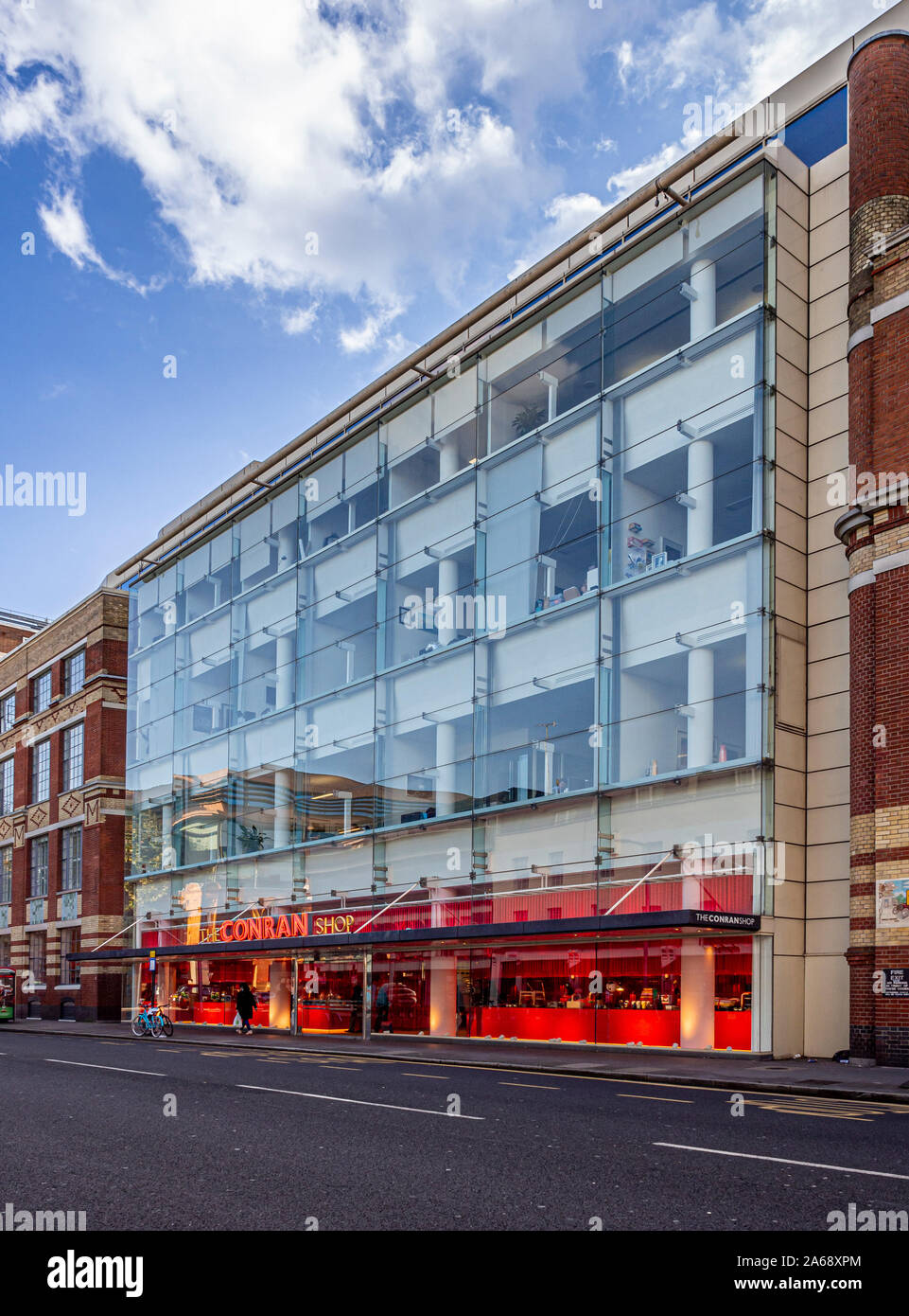 Die Conran Shop, Chelsea, London. Flagship Store präsentiert zeitgenössische Möbel Design Klassiker, einmalige vintage Gegenstände und Geschenke. Stockfoto