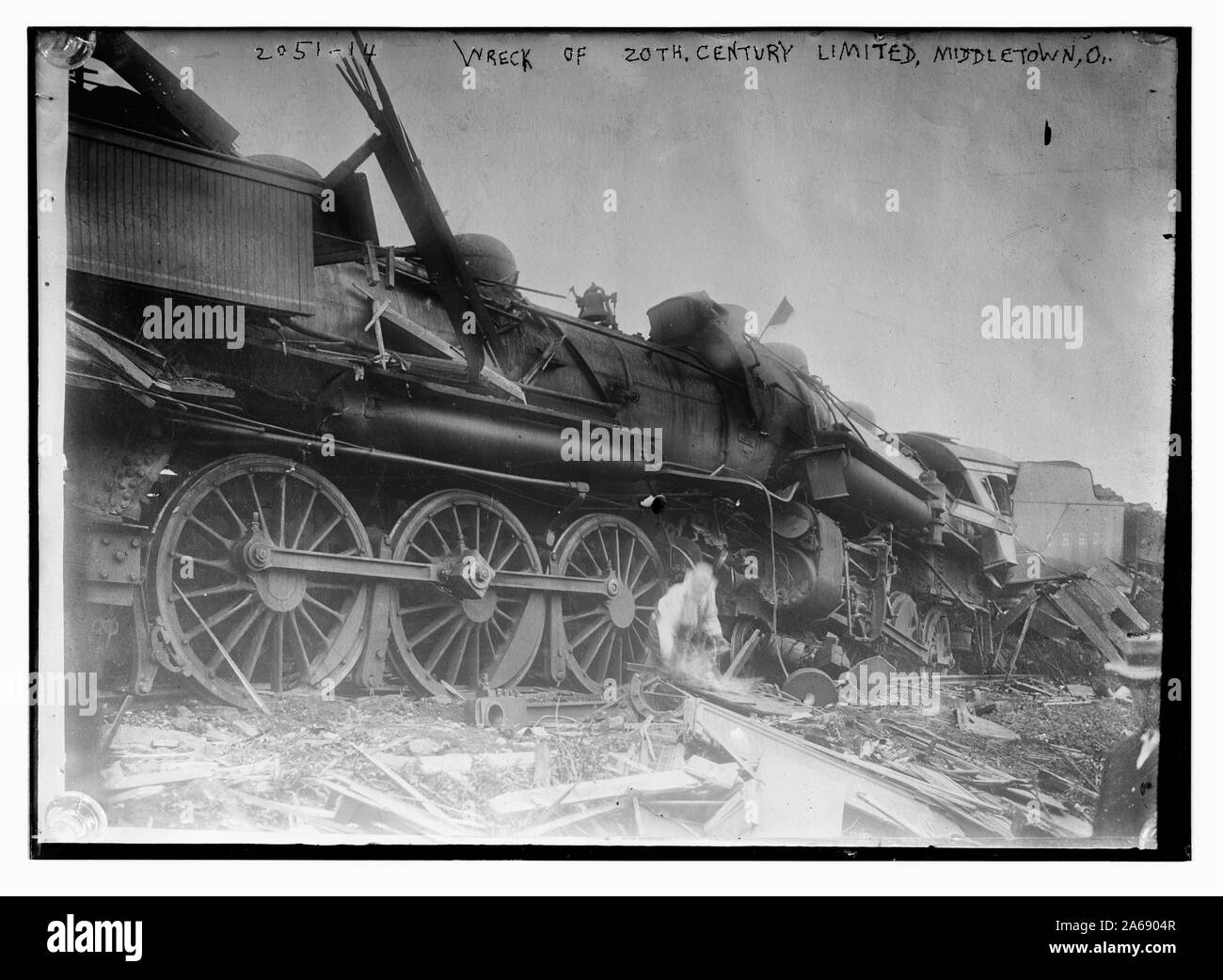 Wrack des 20. Jahrhunderts begrenzt - Middletown, O. Stockfoto