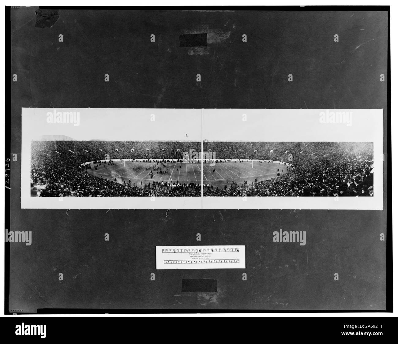 Yale Fußball Spiel; Stockfoto