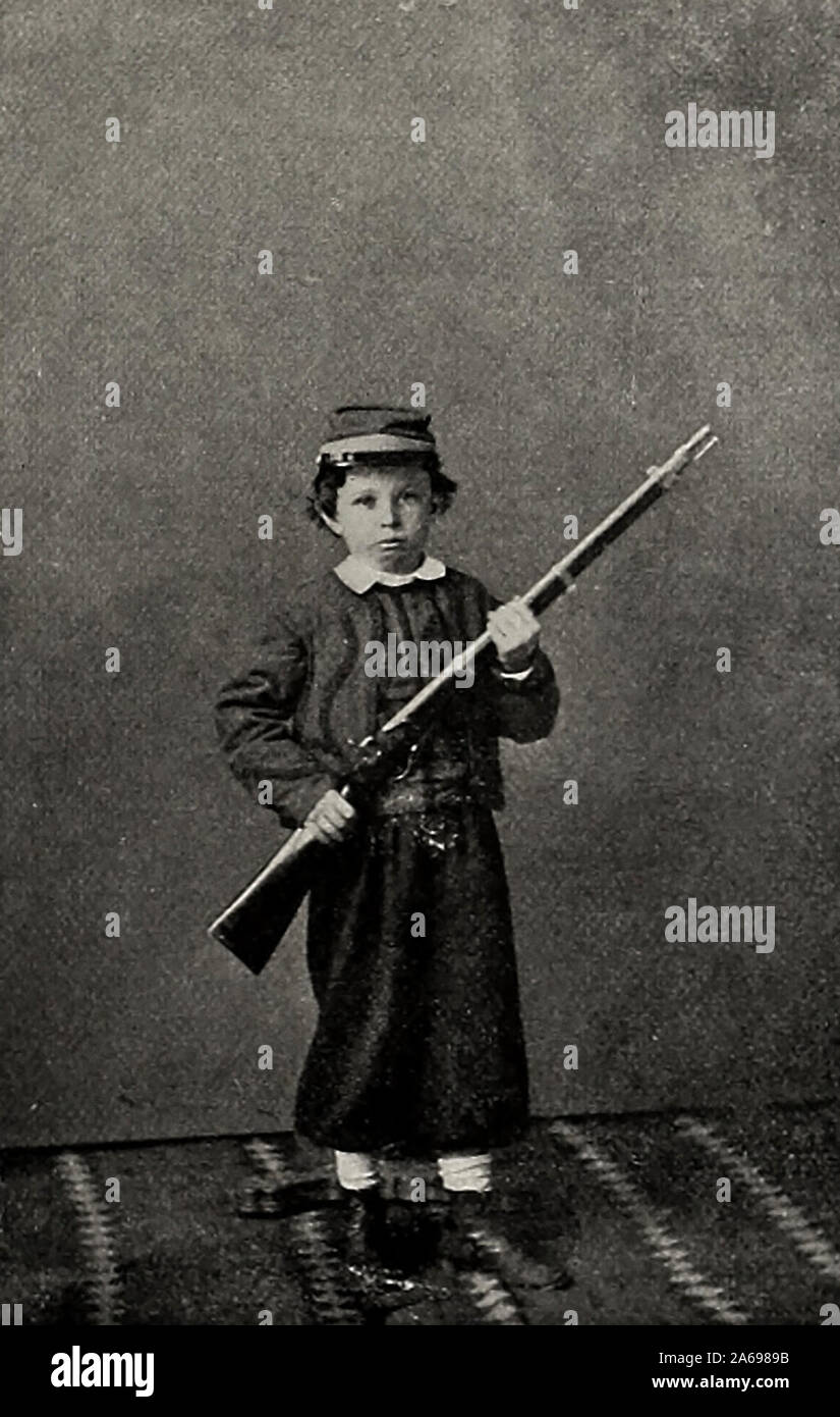 Tad Lincoln, Sohn von Präsident Abraham Lincoln, ca. 1861 Stockfoto