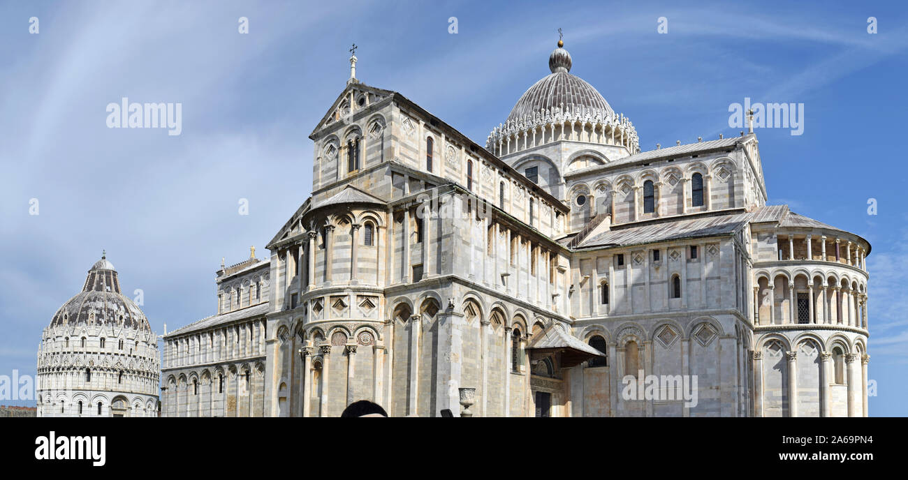 Pisa Denkmäler in Pisa, Italien Stockfoto