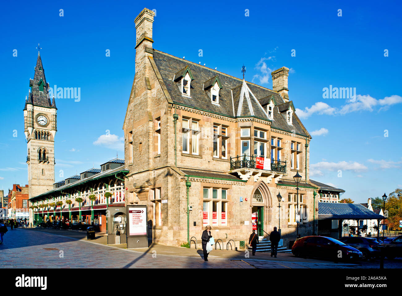 Rathaus, hohe Zeile, Darlington, England Stockfoto