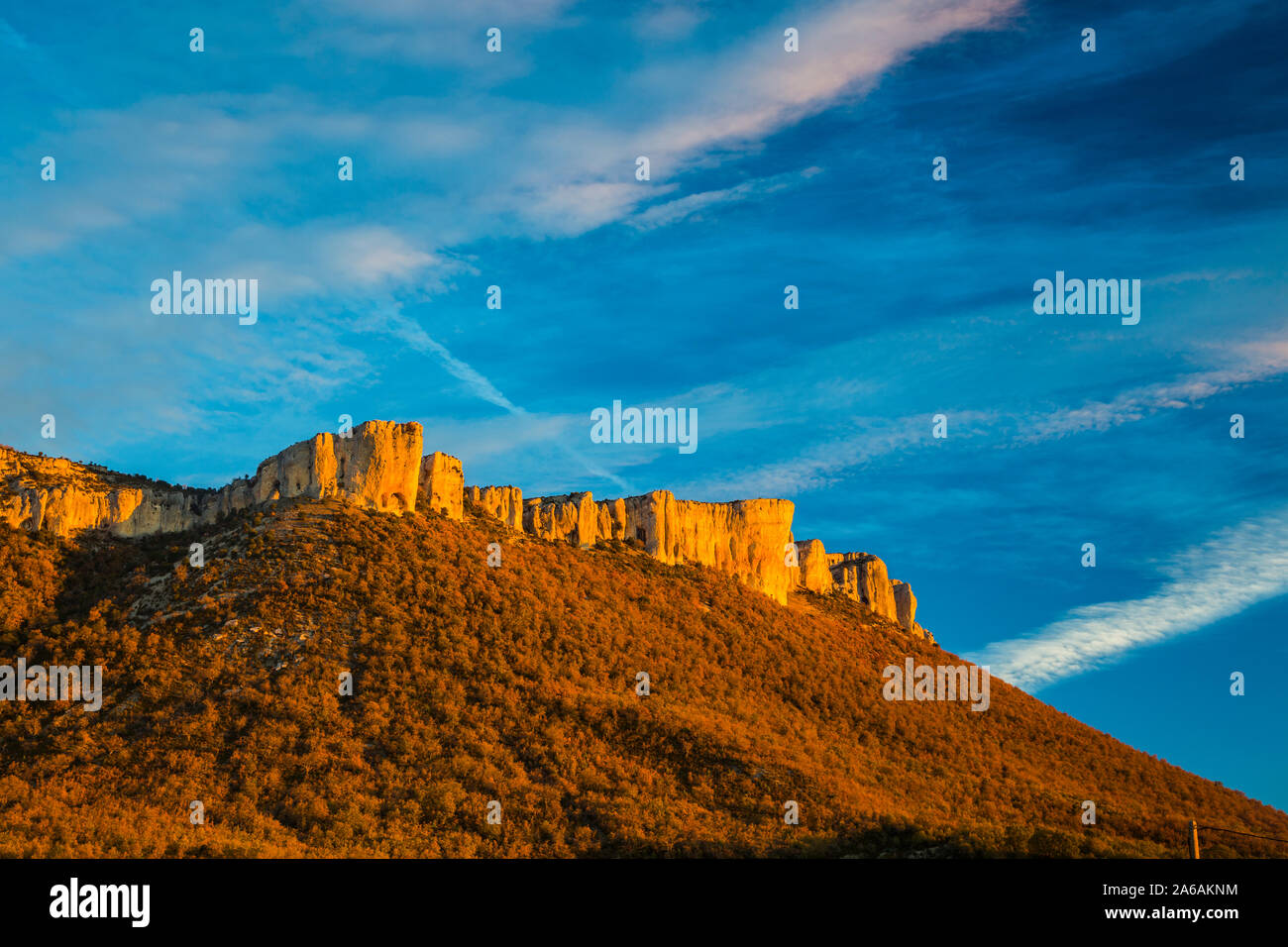 Berglandschaft. Stockfoto