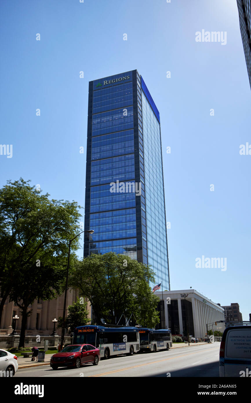 Regionen Turm, ehemals eine Indiana square Indianapolis City Centre Indiana USA Stockfoto Regionen Turm, ehemals eine Indiana square Indianapolis City Centre Indiana USA Stockfoto