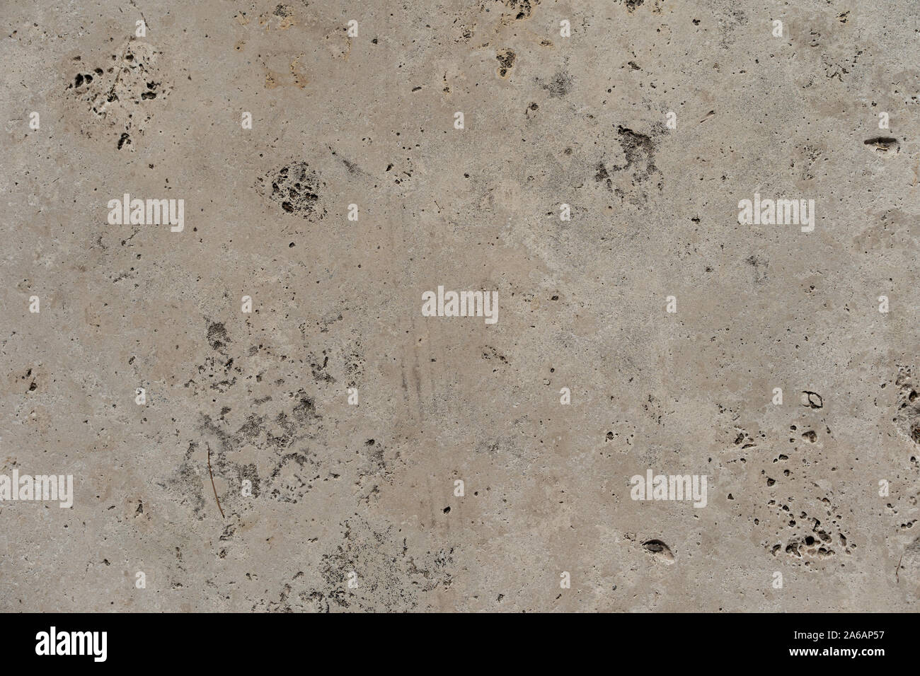 Warme, weiße Stein Pflasterung Textur. Stockfoto