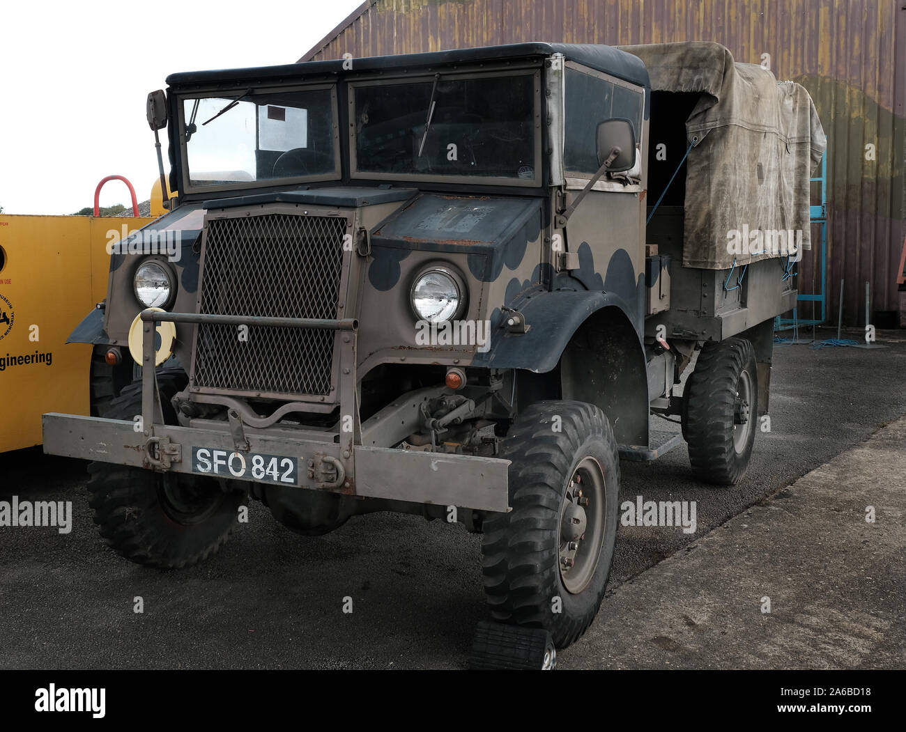 Kanadischen Militär Muster (CMP) Lastwagen waren eine Klasse und eine kohärente Palette von militärischen Fahrzeugen, in großer Zahl und in zahlreichen Varianten. Stockfoto
