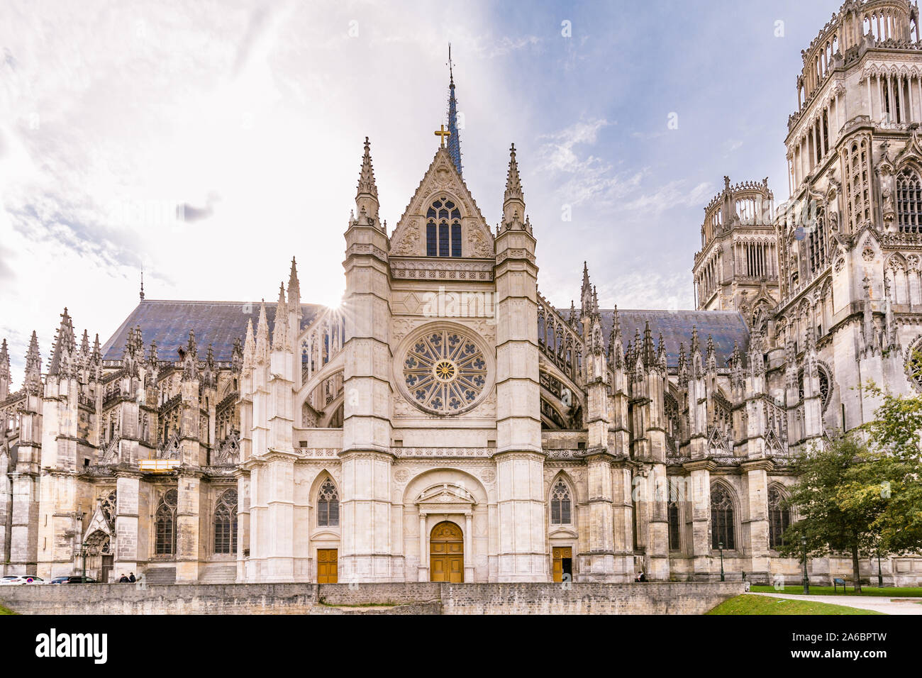 Royal Kathedrale des Heiligen Kreuzes in Orleans in Frankreich Stockfoto