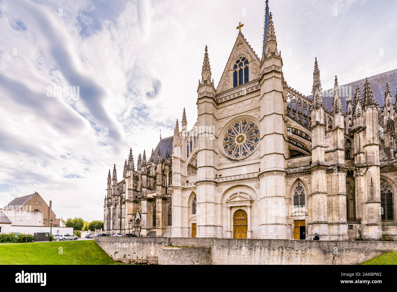 Royal Kathedrale des Heiligen Kreuzes in Orleans in Frankreich Stockfoto