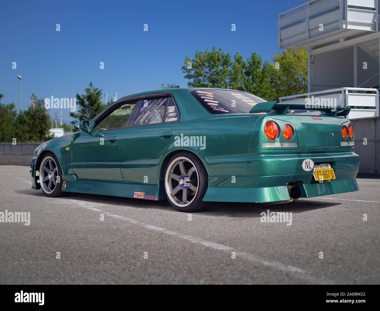 Nissan Skyline R34 Stockfotos Nissan Skyline R34 Bilder
