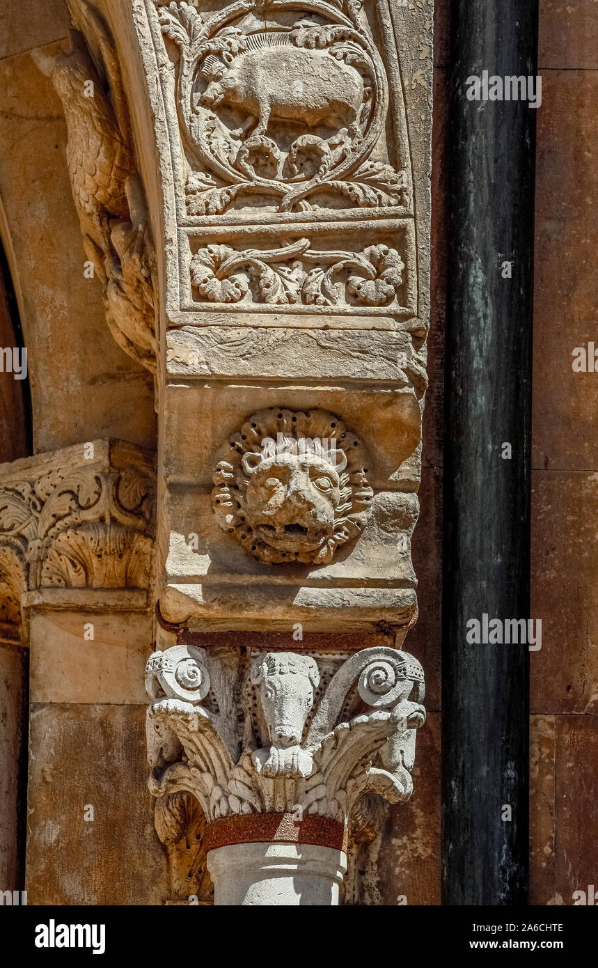Italien Emilia Romagna - Fidenza San Donnino Kathedrale - Externe - capitas Stockfoto