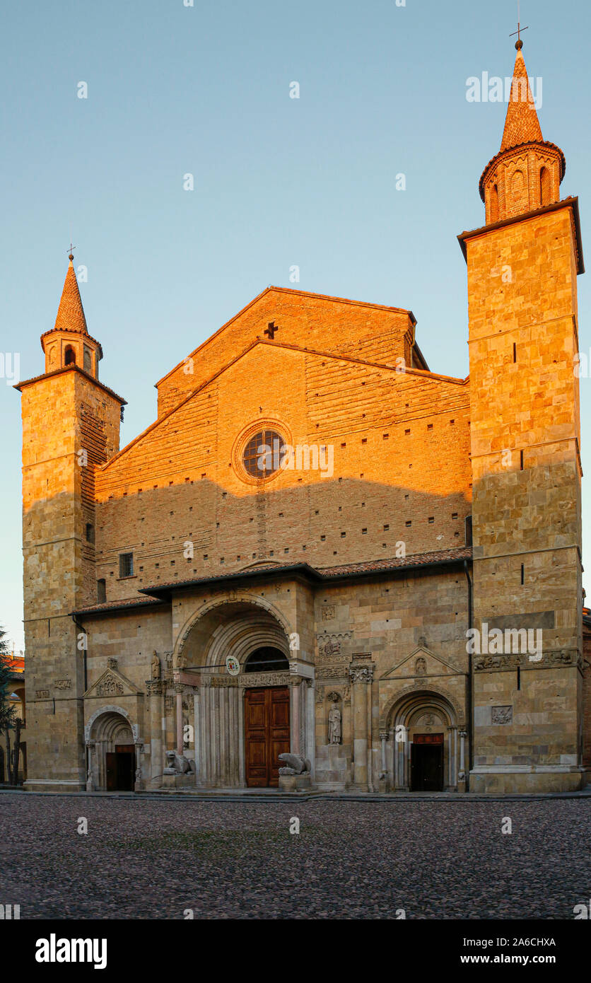 Italien Emilia Romagna - Fidenza San Donnino Kathedrale - Externe Stockfoto