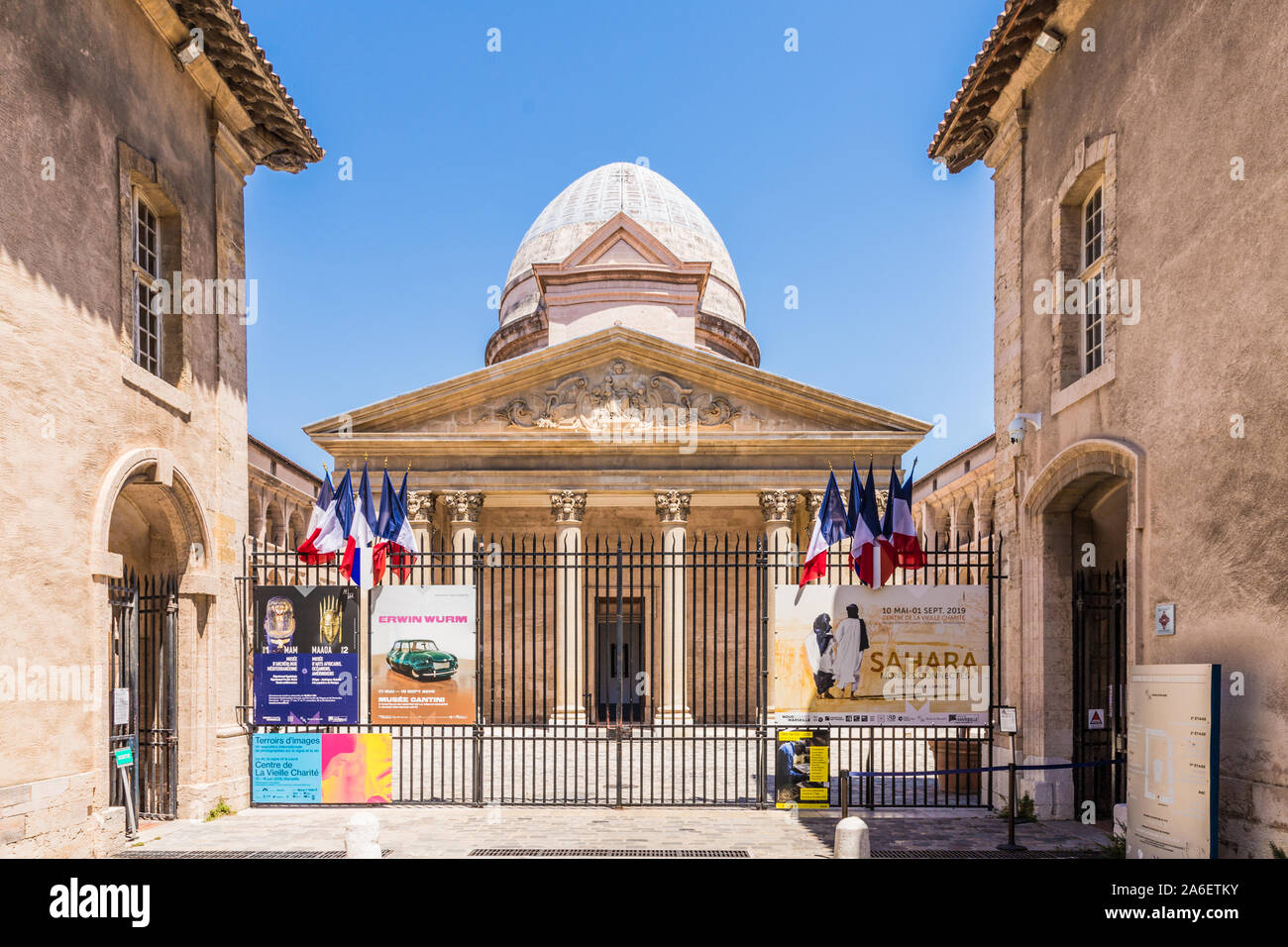 Eine typische Ansicht in Marseille in Frankreich Stockfoto