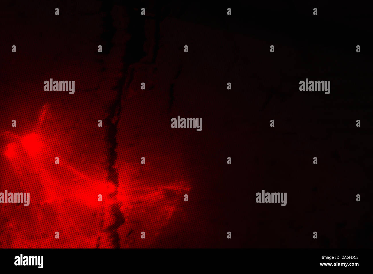 Rot und Schwarz Zusammenfassung Hintergrund, abstrakte Vorlage mit rotem Licht Stockfoto