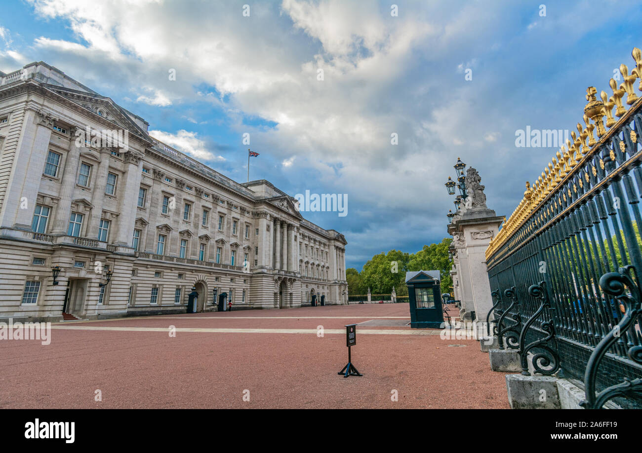 Buckingham Palace, London. Stockfoto