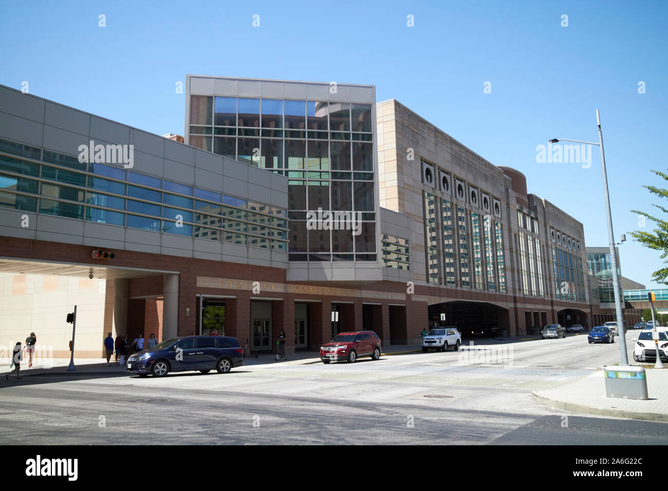 Indiana Convention Center Indianapolis Indiana USA Stockfoto