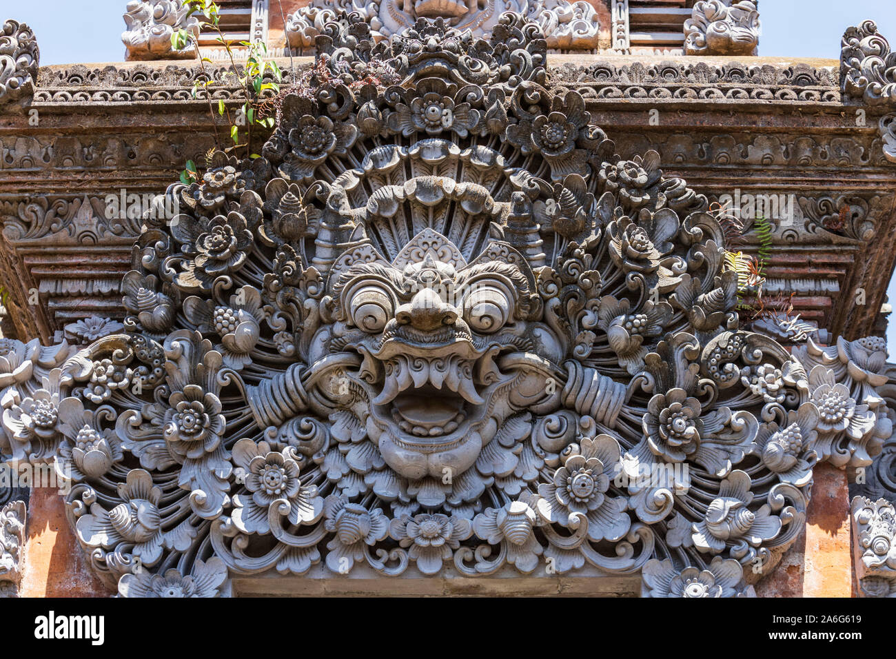 Guardian Abbildung, Ubud Royal Palace, Puri Saren Agung, Ubud, Bali, Indonesien, Südostasien, Asien Stockfoto